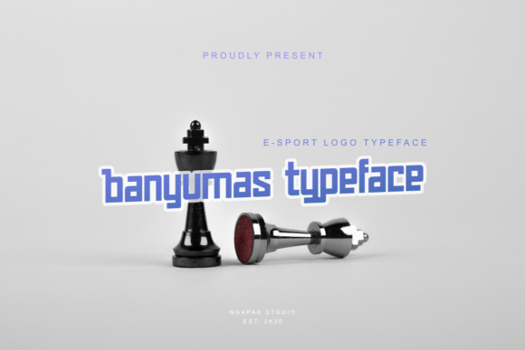 Banyumas Font for Modern Branding and Logo Design