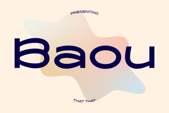 Baou Font for Editorial Design and Modern Publishing