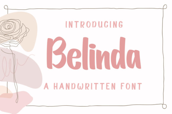 Belinda Font: A Display Typeface for Creative Makers