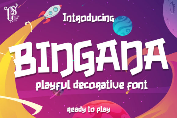Bingana: A Playful Display Font for Editorial Creativity