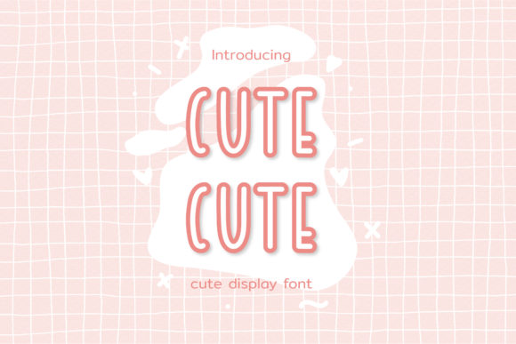 Cute Cute Font for Web Design