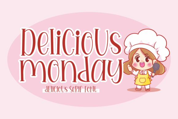 Delicious Monday: A Playful Display Font for Food and More