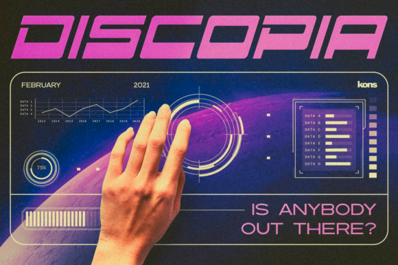 Discopia Font for Bold Design
