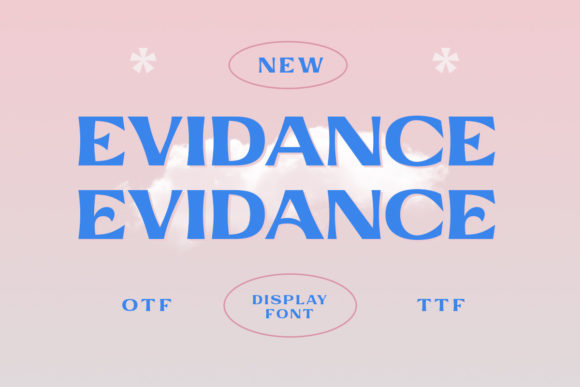 Evidance: A Display Font for Editorial Elegance