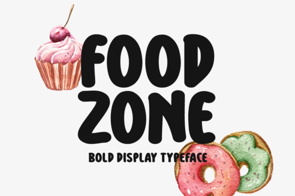 Food Zone Font for Eye-Catching Campaigns