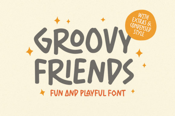 Groovy Friends Font