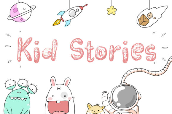 Kid Stories Font Review: A Pen Sketch Display Typeface for Creative Projects