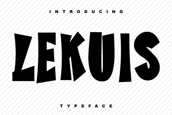 Lekuis Font: A Display Typeface for Editorial Elegance