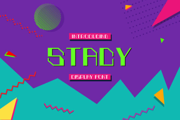 Stacy Font Review: A Playful Display Typeface for Creative Projects