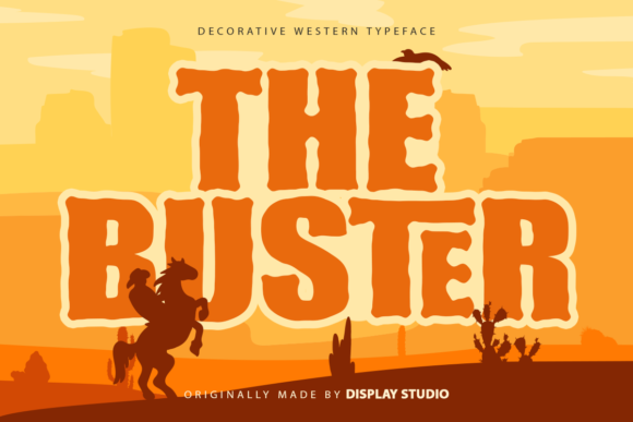 The Buster Font: A Playful Display Typeface for Memorable Branding