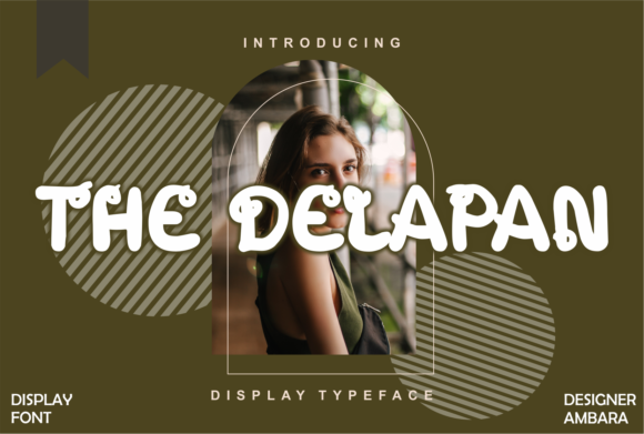 The Delapan Font for Creative Makers and Shop Owners