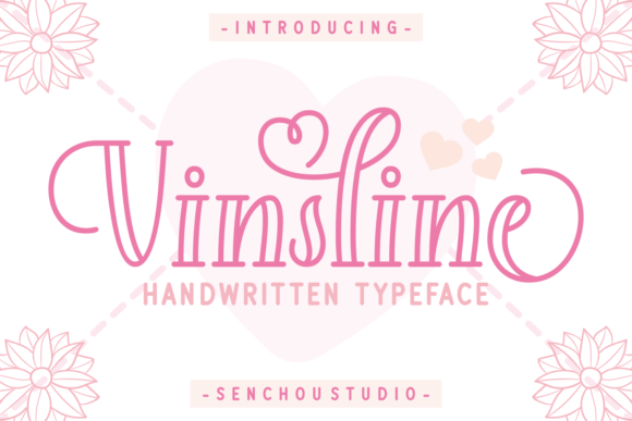 Vinsline Display Font Review for Brand Designers