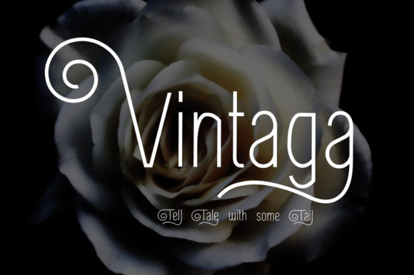 Vintaga Display Font for Creative Makers and Product Designers